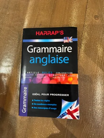 Livre, grammaire anglais