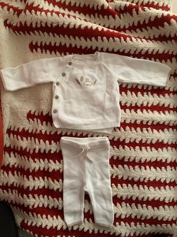 Orchestra Orchestra Ensemble 2 pièces en tricot point mousse pour bébé