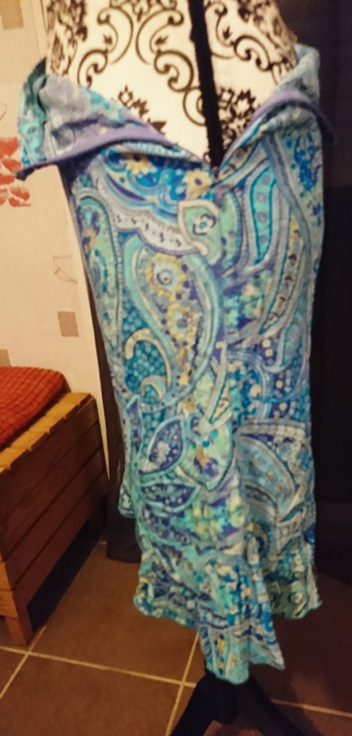 Jupe légère Camaïeu Taille 34 - photo numéro 3