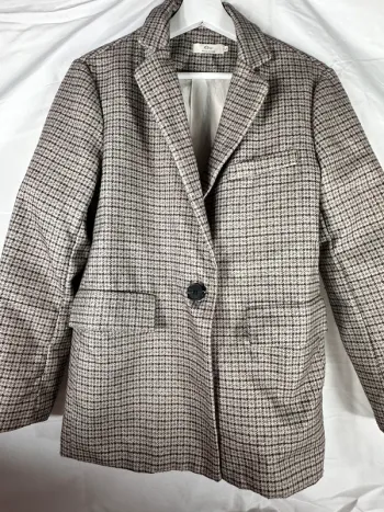 Blazer à carreaux Yesstyle