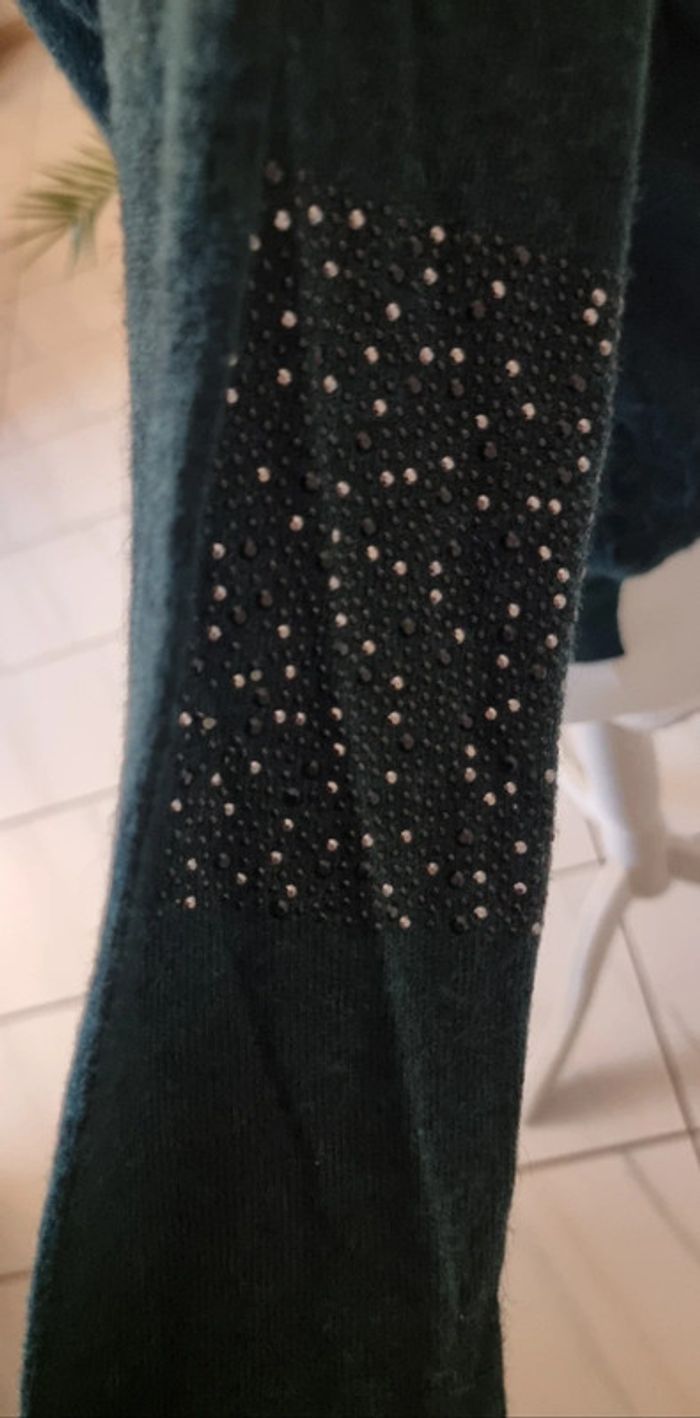 Pull Camaïeu Neuf Vert foncé - photo numéro 10