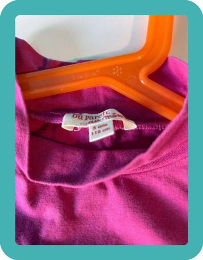 Joli t-shirt manches longues 5 ans DPAM - photo numéro 3