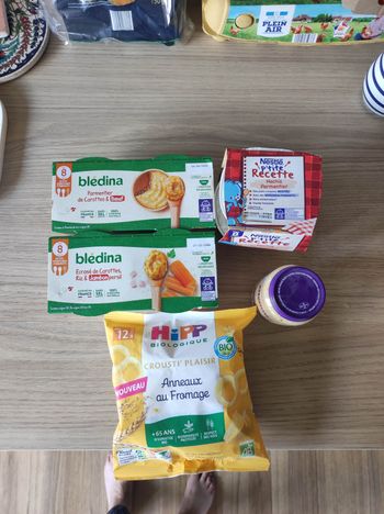 Lot bledina Nestlé hipp