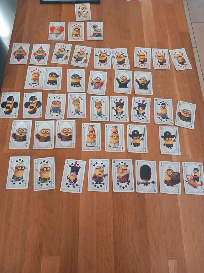 Cartes les minions