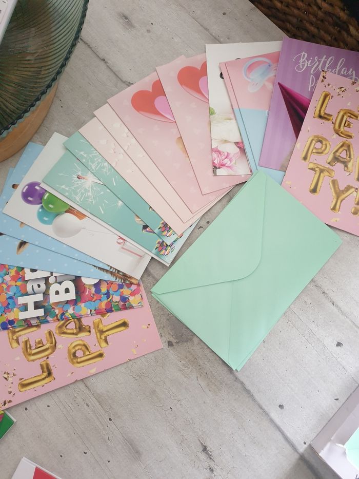 Cartes anniversaire, cœur, bébé.. - photo numéro 2