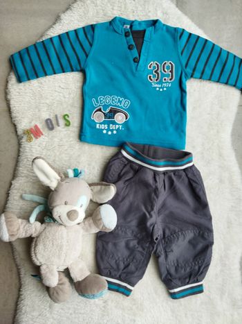 Ensemble bébé garçon 3 mois