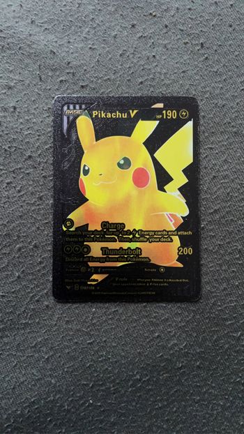 Carte Pokémon Pikachu Rare