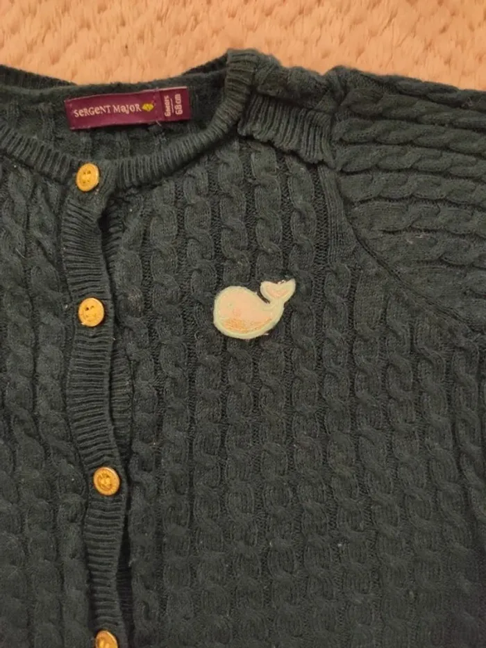Robe et gilet sergent major 6 mois - photo numéro 7