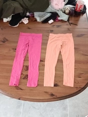 Lot leggings 5 ans fille