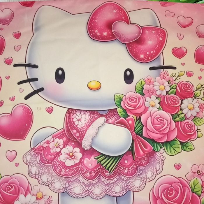 Housse de coussin hello Kitty - photo numéro 2