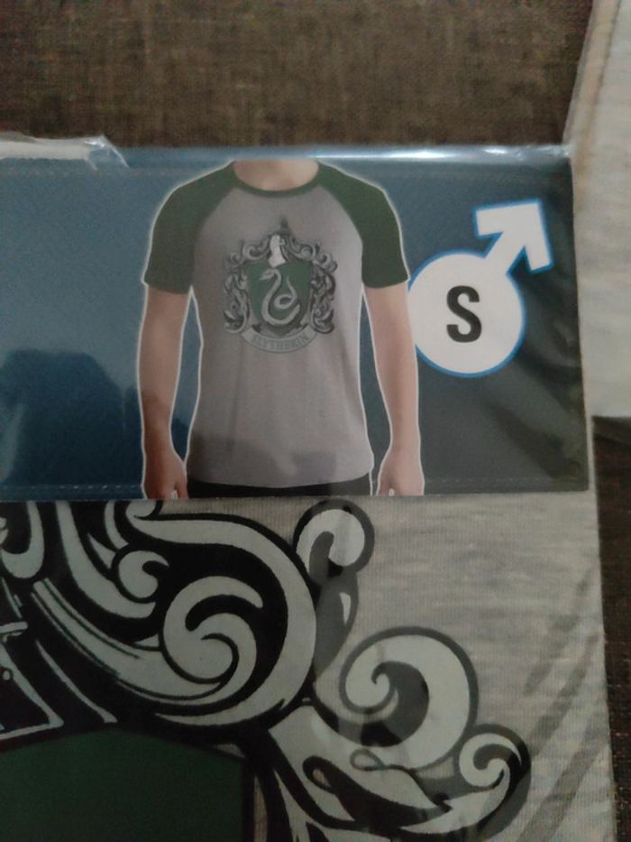 T-shirt Serpentard Harry Potter homme S - photo numéro 2