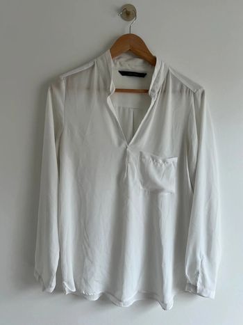 Chemisier Zara blanc