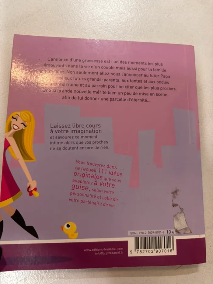 Lot livres surprise en duo et 111 scénarios pour annoncer une grossesse - photo numéro 5