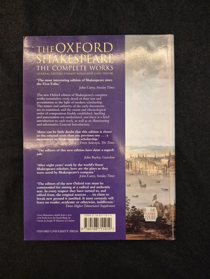 Livre The Oxford Shakespeare The complete works - photo numéro 2