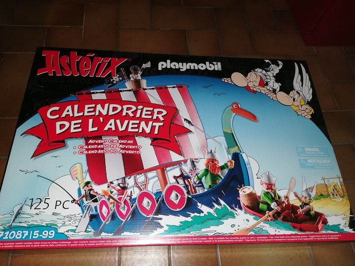 Calendrier De L’Avent Astérix Pirate Playmobil - Réf 71087 - Occasion Très Bon état
