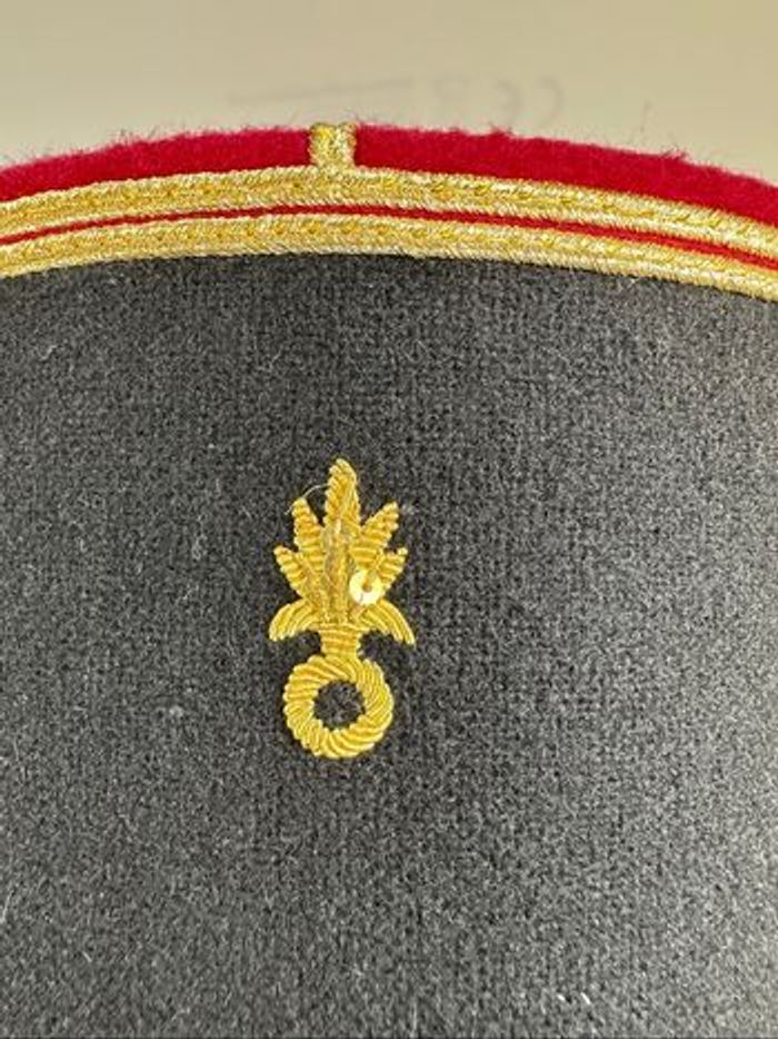 Képi Légion Étrangère Avec Fourreaux D’épaules Lieutenant - photo numéro 3