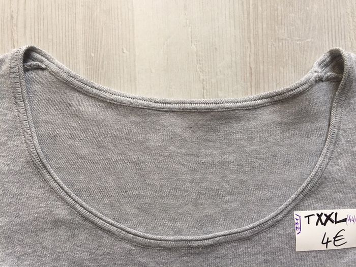 231-Pull gris T XXL-44 - photo numéro 4