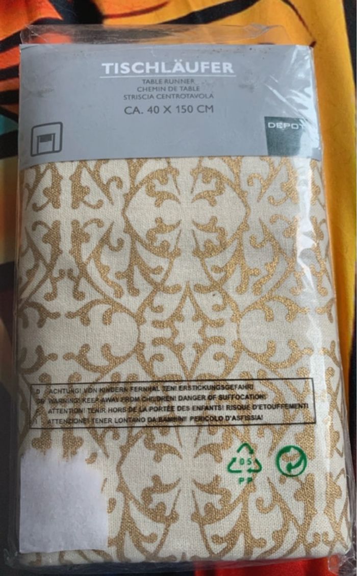 Chemin de table fêtes neuf - photo numéro 5