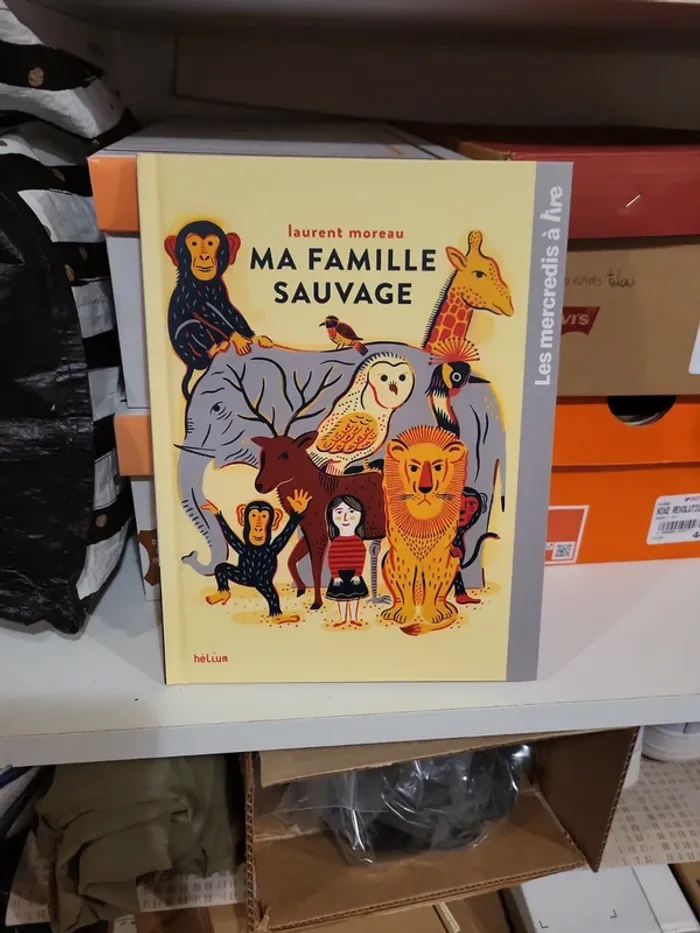 Livre m'a famille sauvage