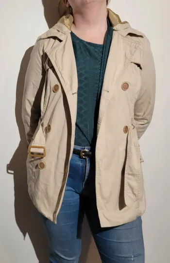 Veste style trench