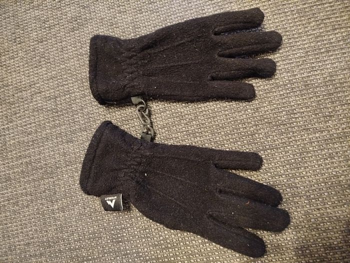 Gant polaire noir McKinley 4 ans