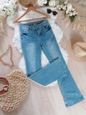 Jolie jeans taille Haut patte Deff taille 36
