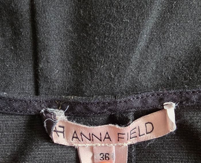 Anna Field Robe Droite Coton Noir et Blanc Très bon état 36 - photo numéro 5