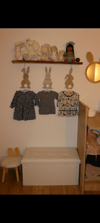 Lot de 3 patères