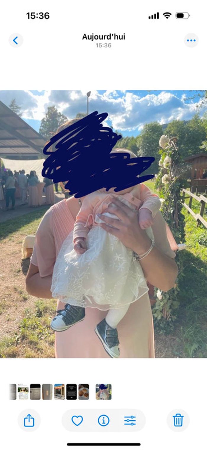 Robe cérémonie fille 0/3mois - photo numéro 2