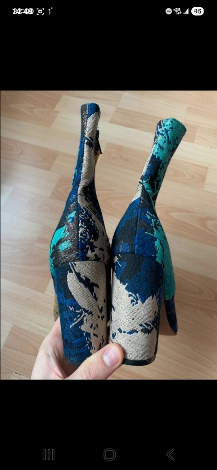 Bottine à Talon. Multicolores Asos - photo numéro 4