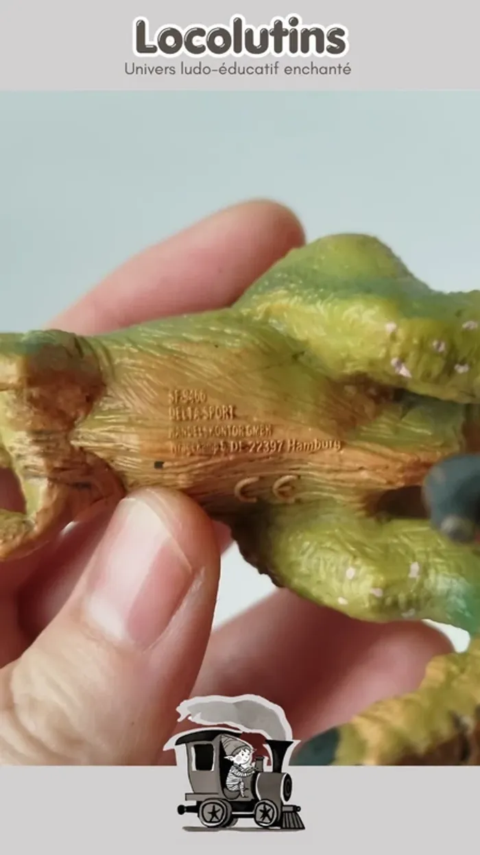 🚂 Figurine ▪ T-rex dinosaure pleine et solide - photo numéro 5