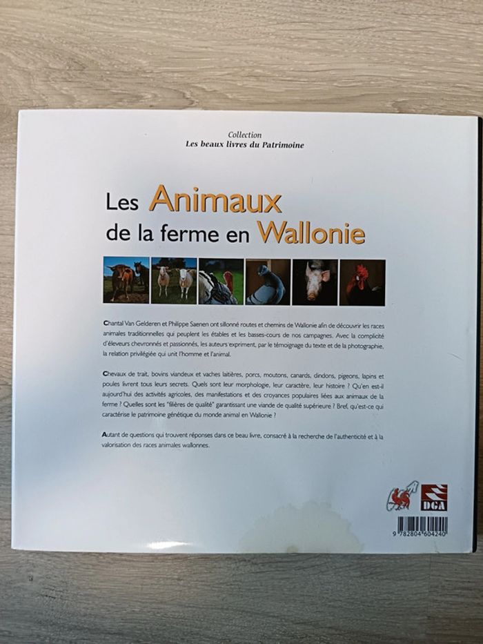 Les animaux de la ferme en Wallonie Chantal Van Gelderen Philippe Saenen - photo numéro 2