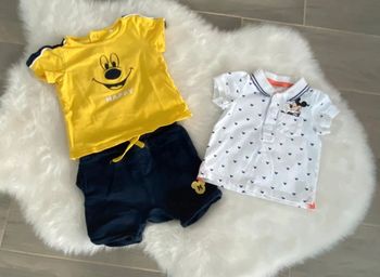 Ensemble mickey + polo mickey