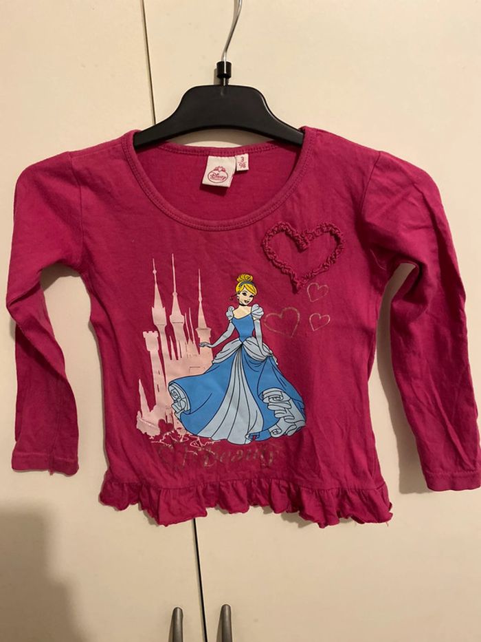 Haut fille disney taille 3 ans
