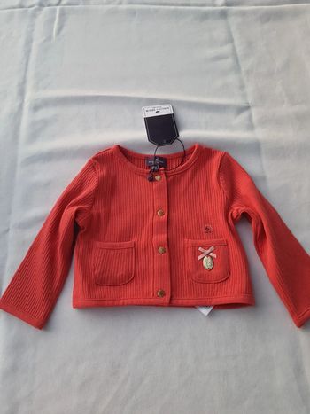 Gilet en coton Sergent Major taille 6 mois neuf avec étiquettes