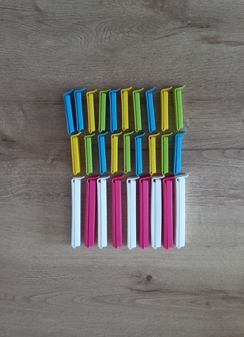 Pinces à sachet " 28 pièces "