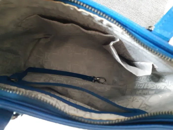 Sac à main Lamarthe bleu - photo numéro 7