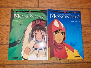 Lot princesse Mononoké/ Tome 1 et 2 / Glenat
