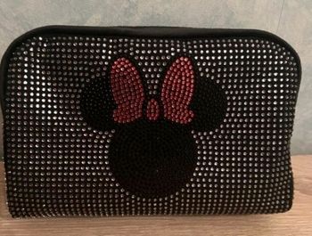 Trousse de maquillage minnie mouse avec strass