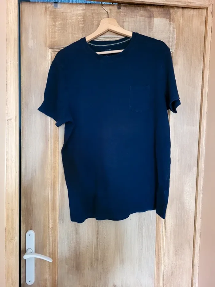 Tee shirt homme taille XL kiabi marine - photo numéro 2