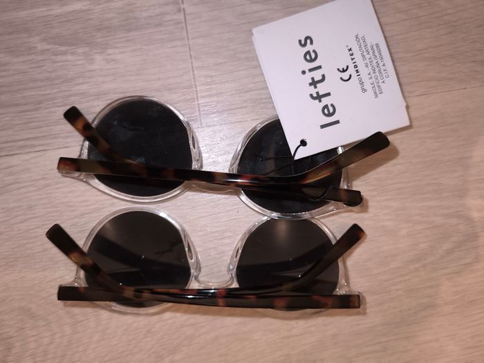 2 paires de lunettes marque lefties - photo numéro 4