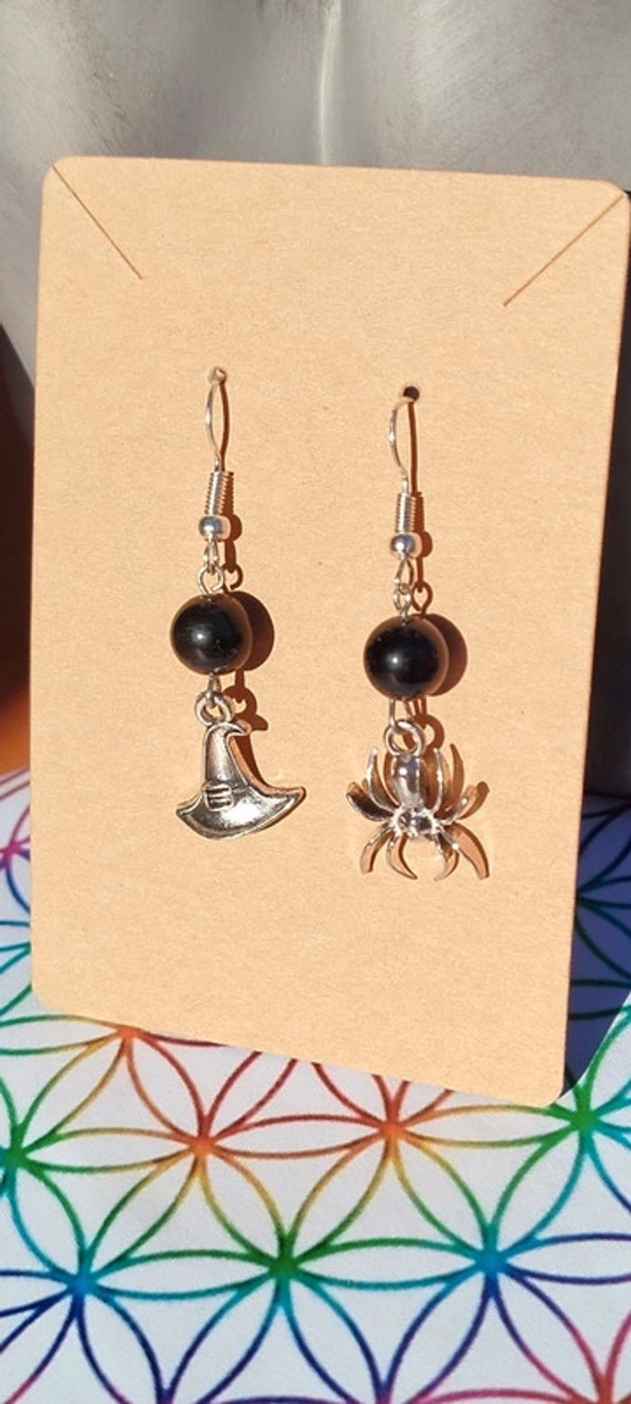 Boucles d'oreilles wiccewitch🧙 - photo numéro 2