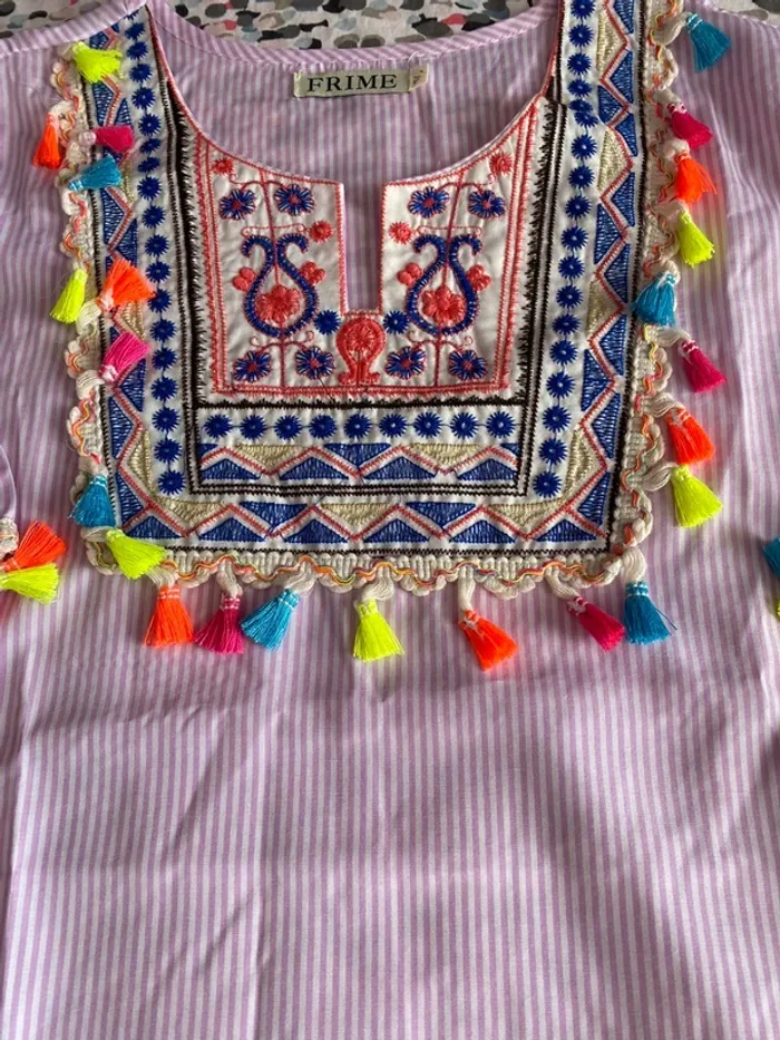 Blouse colorée - photo numéro 4