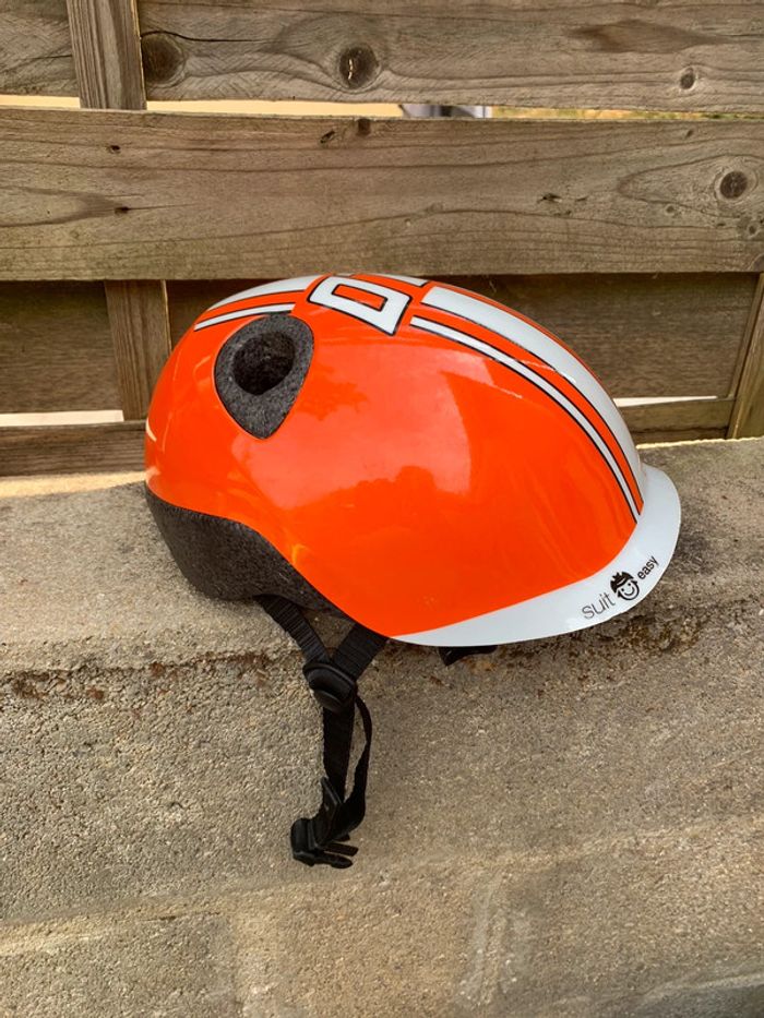 Casque orange mixte super mimi B’Twin taille 48-52 cm - photo numéro 6