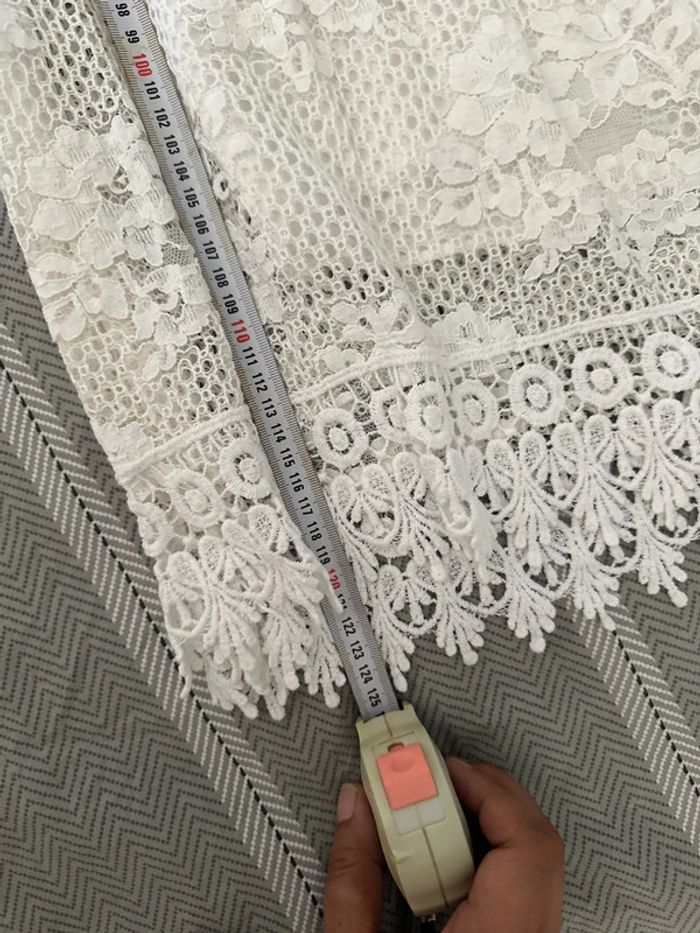 Robe longue dentelle taille unique - photo numéro 11