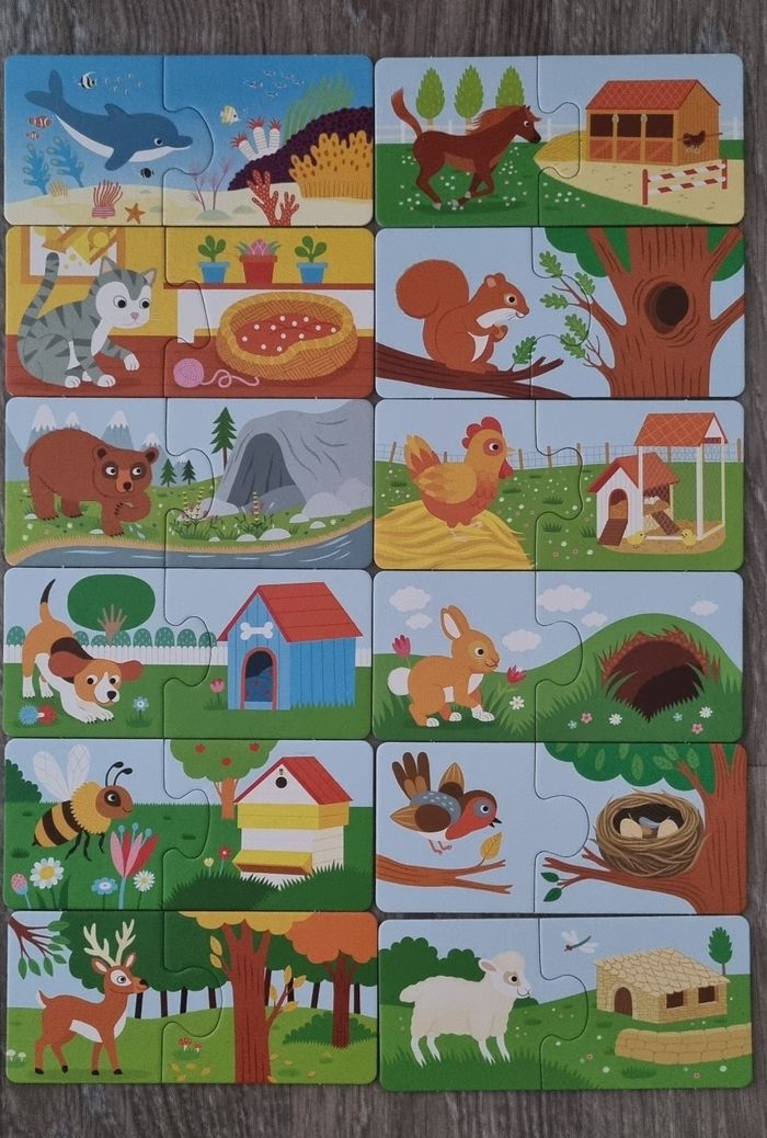 Puzzle animaux - photo numéro 2