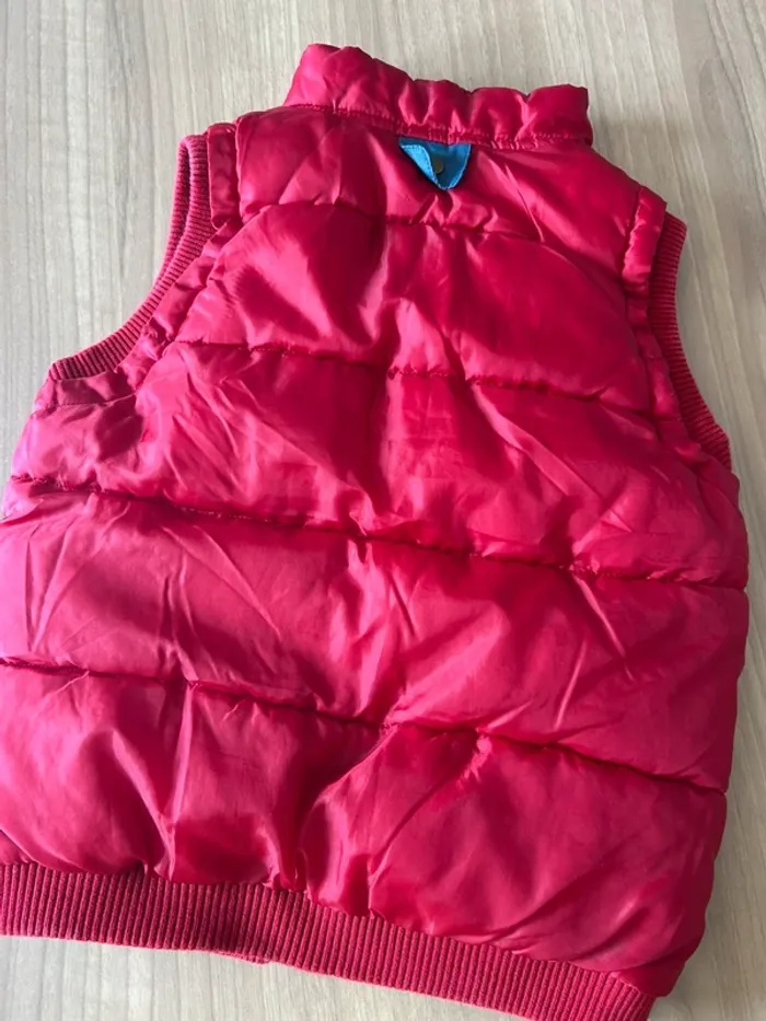 Doudoune sans manches réversible sergent major 8 ans - photo numéro 3