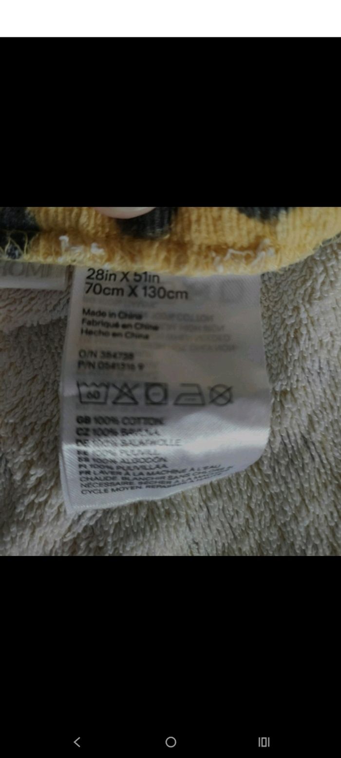 Serviette avec capuche pour enfants - photo numéro 9