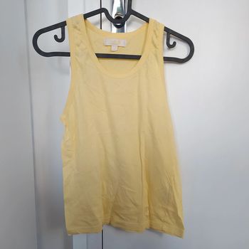 Débardeur femme jaune taille M