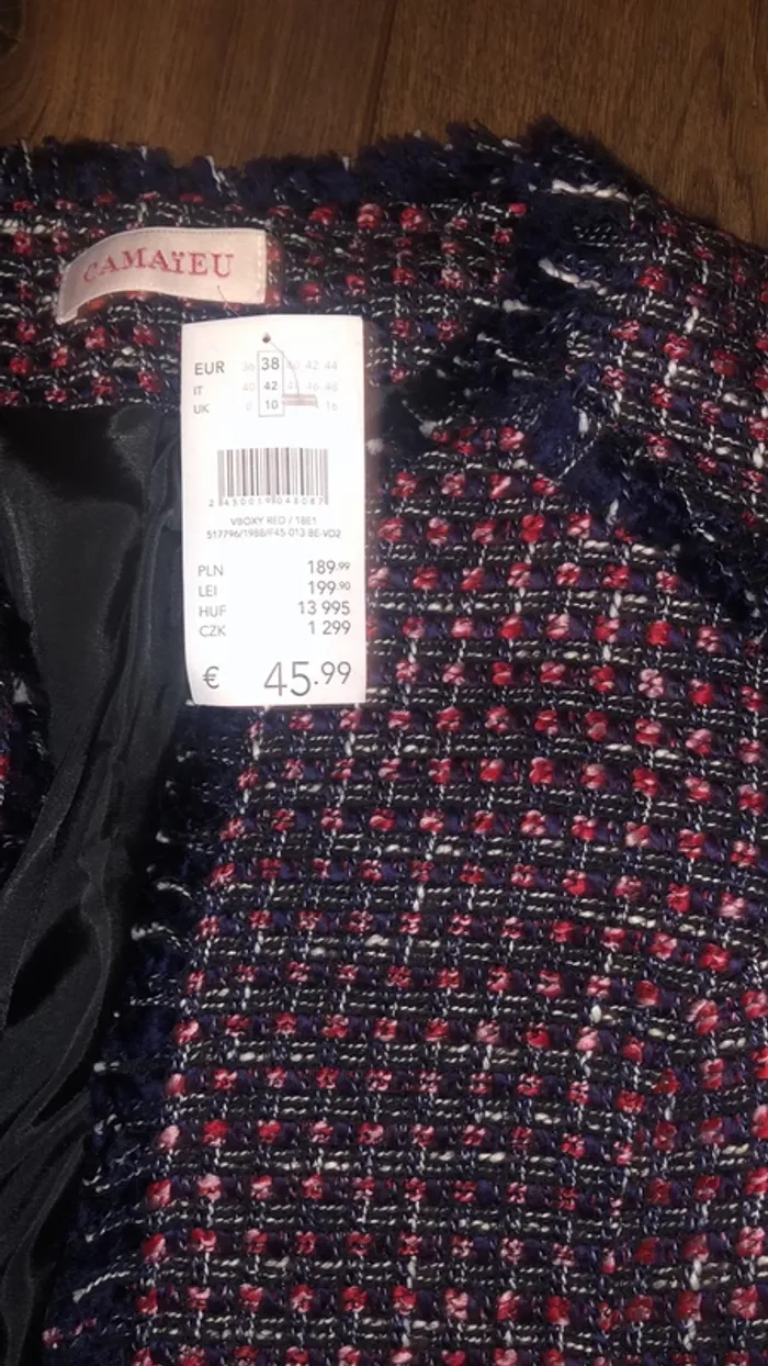 Veste camaïeu - photo numéro 2